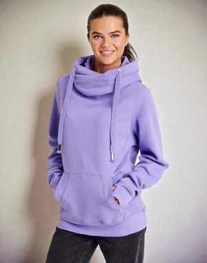 CROSS NECK HOODIEJH021JUST HOODS